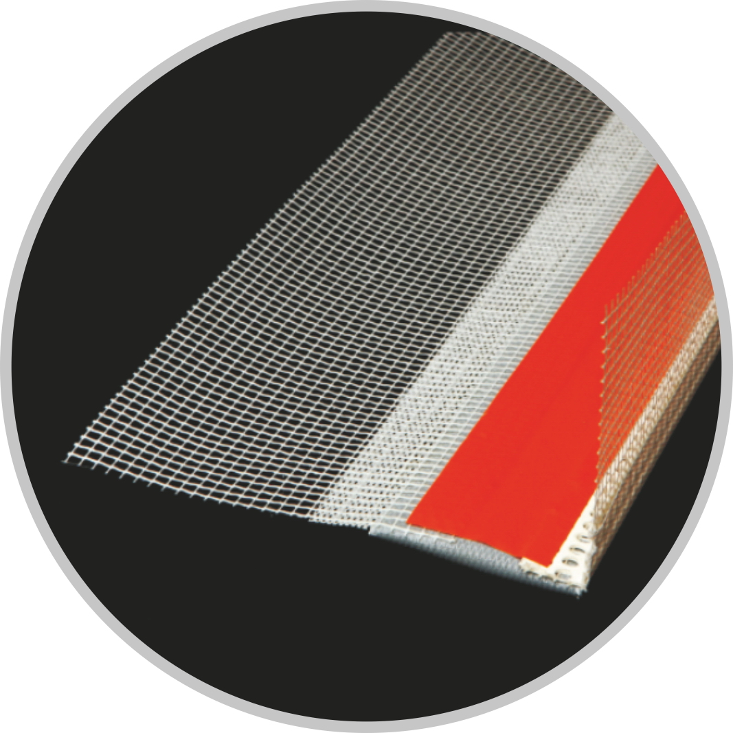 Profil dilatačný PVC V 10x10; 2,0m rohový